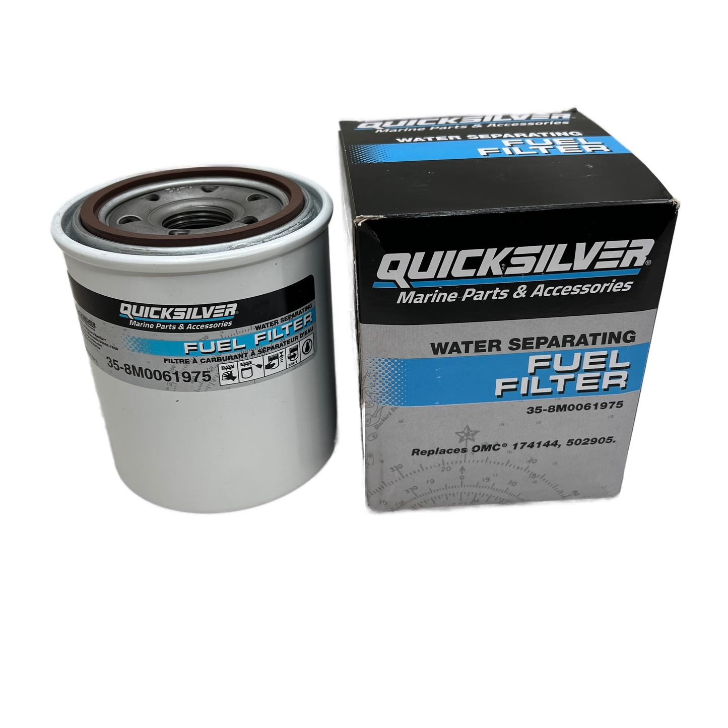 QuickSilver Vannutskillerfilter OMC 35-8M0061975