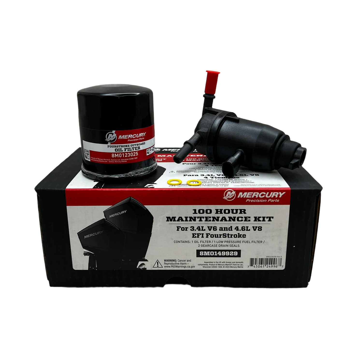 Mercury servicekit 100 timer 8M0149929 – V6 / V8