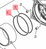 Yamaha 93211-70800 O-Ring – Jet Unit Slitering SVHO 2020+