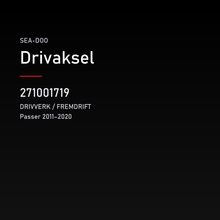 Drivaksel – Sea-Doo 271001719
