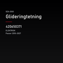 Glideringtetning – Sea-Doo 420650371