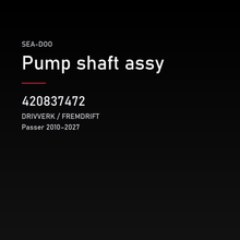 Pump shaft assy – Sea-Doo 420837472