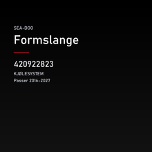 Formslange – Sea-Doo 420922823