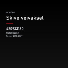Skive veivaksel – Sea-Doo 420933180
