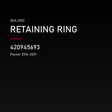 RETAINING RING – Sea-Doo 420945693