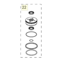 Evinrude Trim Sylinder Tetningssett 5008984