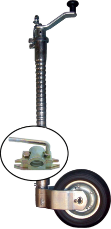 Nesehjul forsterket 48 mm