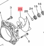 Impeller Yamaha 6AP-R1321-01 – VXR / VXS 2011–2014