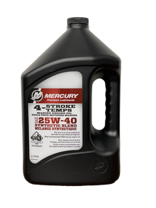 Quicksilver 25W-40 Synthetic Blend motorolje 4 L 8M0206956