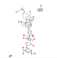 Yamaha forgasser reparasjonssett 65W-W0093-00 – F20A / F25A / FT25B