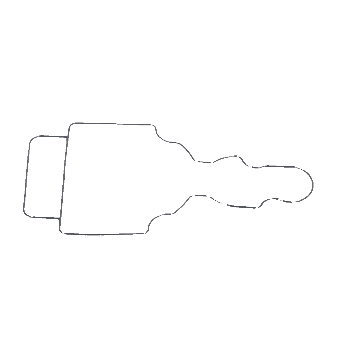 Yamaha pakning undervannshus 61N-45315-00 – under impellerplate