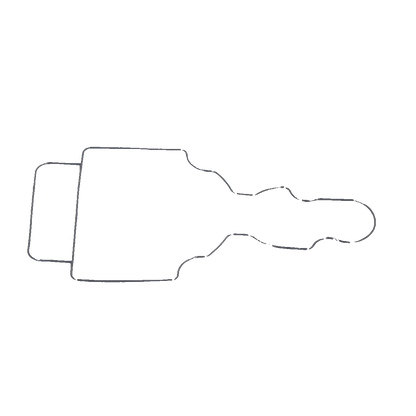 Yamaha pakning undervannshus 61N-45315-00 – under impellerplate