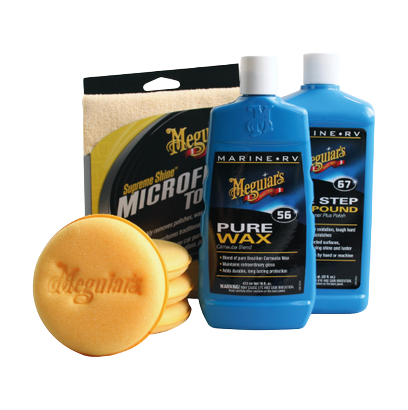 Meguiar’s Båtpleiepakke – Komplett sett for båtpolering