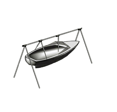 Bakkestativ i aluminium m/bag