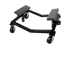 Båttralle justerbar sort m/brems