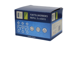 1852 Fuktslukerboks refill 3 x 450 g