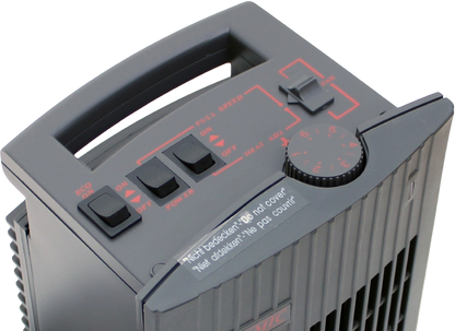 Vifteovn keramisk 230V 460–1500 W