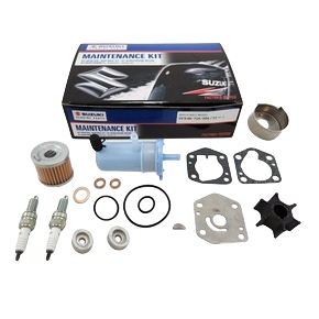 Suzuki originalt 100-timers servicesett – DF9.9B / DF15A / DF20A (2013–)