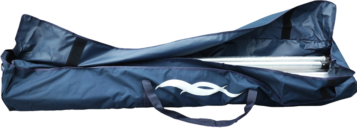 Bakkestativ i aluminium m/bag