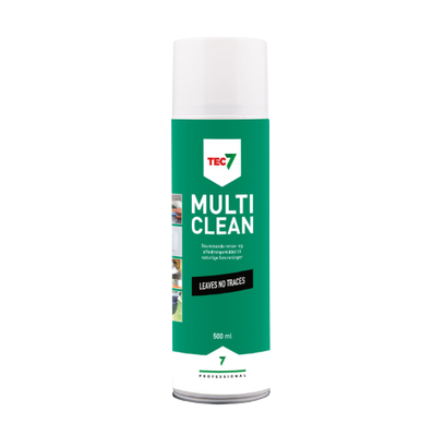 Tec7 Multiclean 500ml – Skumspray for rask rengjøring