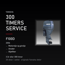 Yamaha F100D – Yamaha F100D (2006) – 300 timers service