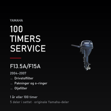 Yamaha F13-5A – Yamaha F13.5A/F15A (2004–2007) – 100 timers service