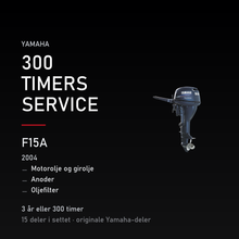 Yamaha F15A – Yamaha F15A (2004) – 300 timers service