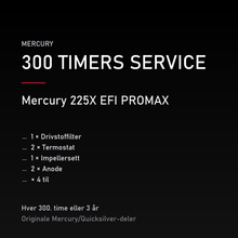 Mercury 2-takt servicekit 300 timer – 225X EFI PROMAX – servicekit