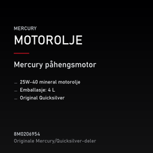 25W-40 mineral motorolje 4 L