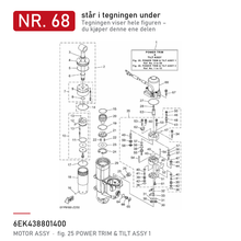 Yamaha Trimmotor 6EK-43880-14