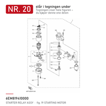 Yamaha Starterrelé 6EM-81941-00