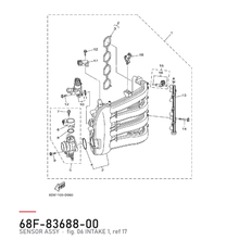 Yamaha Sensor 68F-83688-00 – tegning fra Yamahas delekatalog