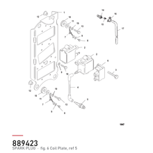 NGK PZFR6H 33889423 – tegning fra Mercurys delekatalog